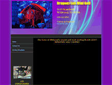 Tablet Screenshot of dragonslairminigolf.com